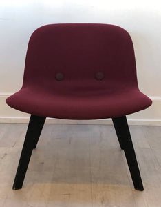 Danish Modern Lounge Chair "2 Eyes"