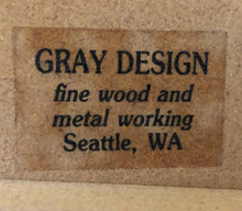 Bronze Tone Side Table by Gray Design